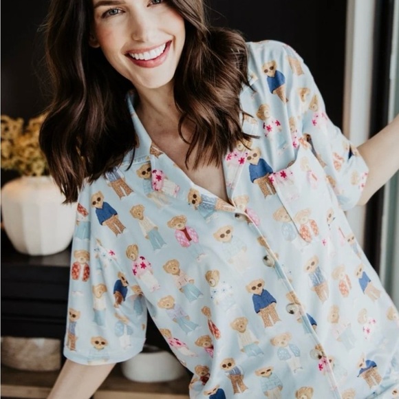 Teddy Bears Pajama Pants Set - Picture 2 of 8